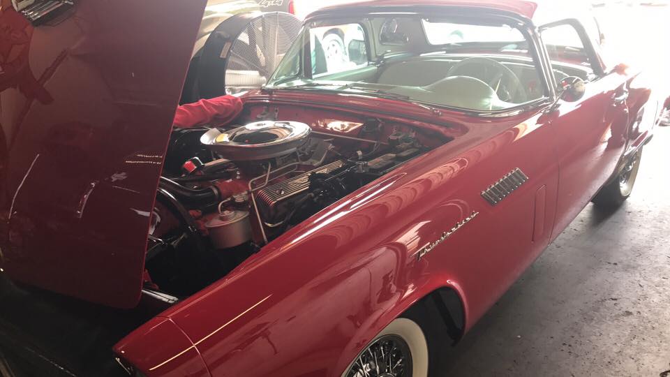 Classic Car in Shop